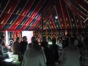 marokkanisches Hochzeitszelt P&S Zirkuszeltverleih